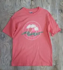 80年代Hanes BEEFY-Tシングルステッチ トロピカルTLサイズUSA製