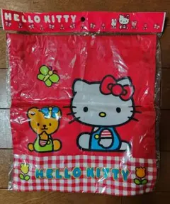 HELLO KITTY SANRIO サンリオ 赤 巾着袋 キティ