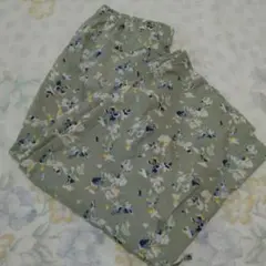 UNIQLO　リラコ　花柄ミント