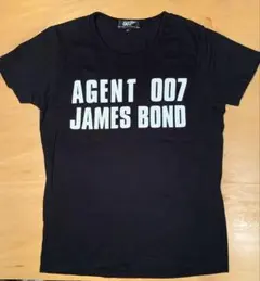 程度上映画007・2009年「007/慰めの報酬」PR TシャツブラックS