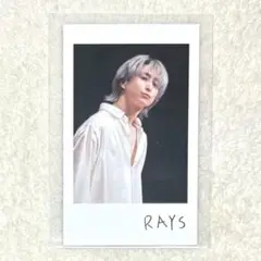 同梱割⭕️SnowMan アルバム RAYS 購入特典 チェキ風カード 佐久間大介