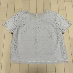 LESTERA レース　半袖カットソー　レステラ レナウン　40