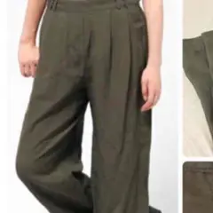 ワイドパンツ
