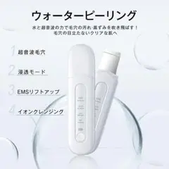 ウォーターピーリング 超音波振動 美顔器 超音波ピーリング エイジングケア954