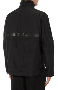 EMPORIO ARMANI ブラックナイロンジャケット L 楽天市場】ナイロン ジャケット（ブランドエンポリオ