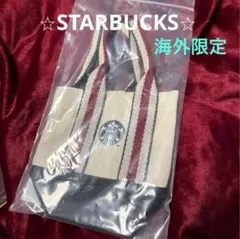 新品 台湾スターバックス スターレトロ帆布トートバッグ ミニトートバッグ スタバ