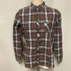 earth music & ecology 長袖シャツ ブラウン M