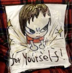 奈良美智 宣戦布告 ストレッチ コットン スパンデックス Tシャツ
