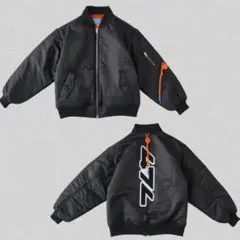 code47L FILE_2022_2 "LOGO"MA-1ブルゾン＋「DO」