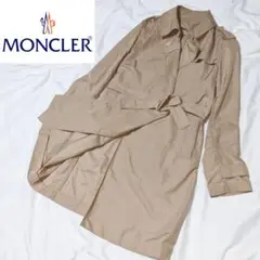♡美品 モンクレール MONCLER トレンチコート ベルト付きベージュ
