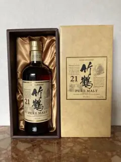 ニッカウヰスキー 竹鶴 21年 ピュアモルト 700ml