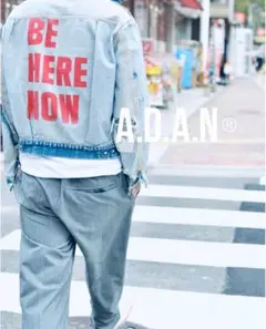 ADAN スラックス　チェックパンツ　S アダン　エーディーエーエヌ