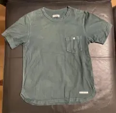 CASH CA ダークグリーン ポケットTシャツ