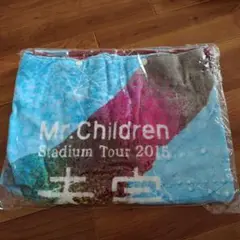 Mr.Children ミスチル　フードタオル　リュック　未開封　バスタオル Mr.Children ミスチル フードタオル リュック 未開封 バスタオル