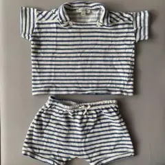 CARAMEL ストライプ セットアップ12M