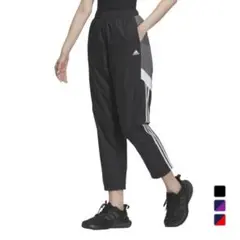 adidas ブラック/グレー ボトムス