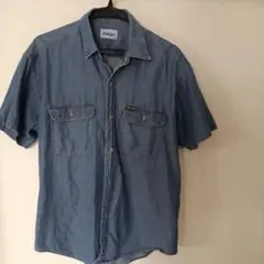 ★美品★　Wrangler 半袖デニムシャツ