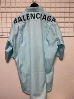 バレンシアガ balenciaga ロゴ シャツ