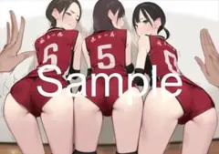 A4サイズアートポスター 1点もの 美女ポスター最高品質 E-L-６