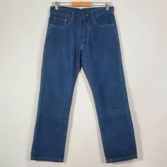 イオン メンズ デニム ジーンズ 青 紺 カジュアル 普段使い 胴囲79cm