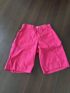 BIG HEARTED ピンク ハーフパンツ140