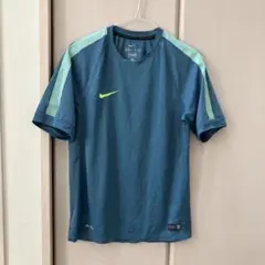 Nike DRI-FIT 青 M シャツ　メンズ