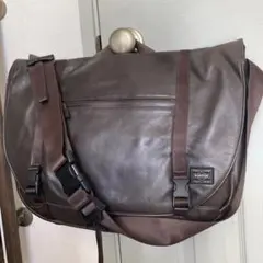 PORTER ポーター レザー メッセンジャーバッグ 日本製
