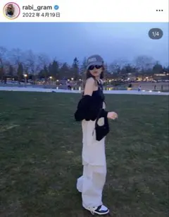 NUGU CHELSEA チェルシー ホワイト ワークパンツ カーゴパンツ