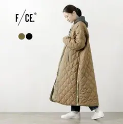 F/CE 新品 ウール キルト スーパー ロング コート