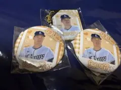 埼玉西武ライオンズ 上田大河 推しガチャ 缶バッジ キーホルダー
