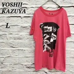 R5181 YOSHII KAZUYA 【L】 吉井和哉ツアーTシャツ レッド