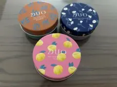 DUO クリーニングバーム缶 空3つ