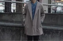 美中古 nonnativeノンネイティブ トレンチコート ミリタリー ワーク nonnative ノンネイティブ 日本製 OFFICER COAT - C/P TWILL WAX