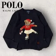 Polo Ralph Lauren クマ刺繍ニットセーター　xsサイズ
