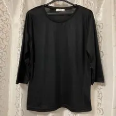 JÉ REPIT ブラック 七部袖　　　レディースTシャツ