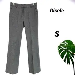 極美品/Gisele/レディーススラックス/センタープレス/オフィス/通勤/S