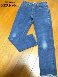 Moussy/MVS SKINNY/スキニーパンツ/26/コットン