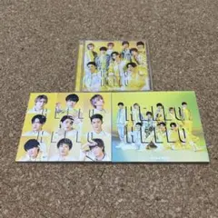 Snow Man HELLO HELLO CDシングル 初回盤3形態まとめて