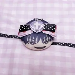 おまんじゅう ヘッドドレス ぬいぐるみ ヘッドドレス リボン