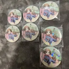 うらたぬき　update デフォルメ　缶バッジ
