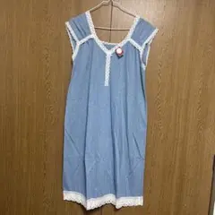 シャルレ デニム調 ネグリジェ M