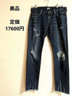 美品　TODAYFUL カットオフダメージデニム　26