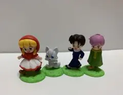 赤ずきんチャチャ　ガチャ　フィギュア　4種　コンプ