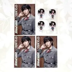 同梱割⭕️ SnowMan SERIOUS 購入特典 シール＋カード 阿部亮平