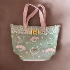 サンリオ sanrio マイメロ ハンドバッグ マイメロディ ミント