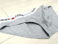 【新品】ローライズビキニブリーフM ハイレグ コットン グレー メンズ 高級下着