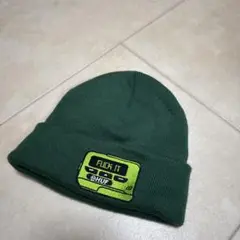 HUF ダークグリーン ニット帽　ビーニー