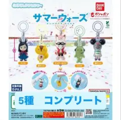 サマーウォーズ ガチャガチャ　めじるしアクセサリー　コンプリート