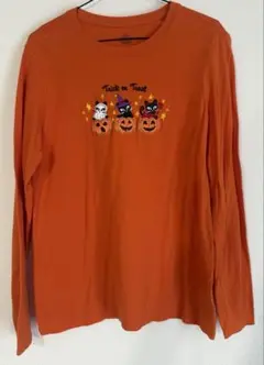 【USレディース古着】ハロウィン 長袖Tシャツ