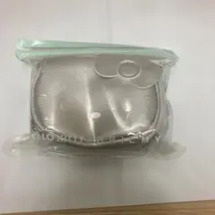 新品◆ハローキティ × ブリルミー◆ズボラに優しいミニコスメポーチ◆シルバー